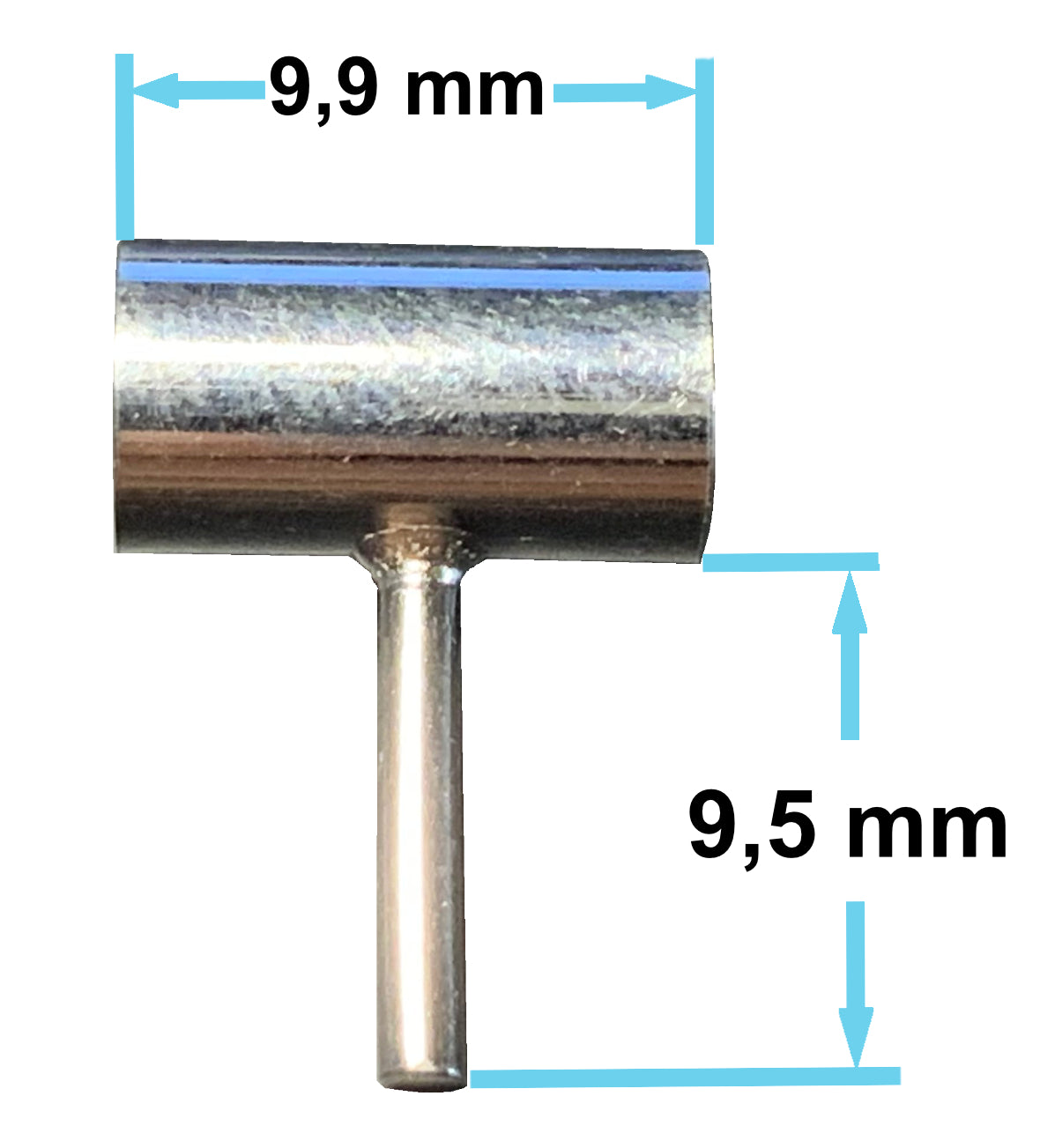 925er Sterlingsilberöse Röhrchenform
