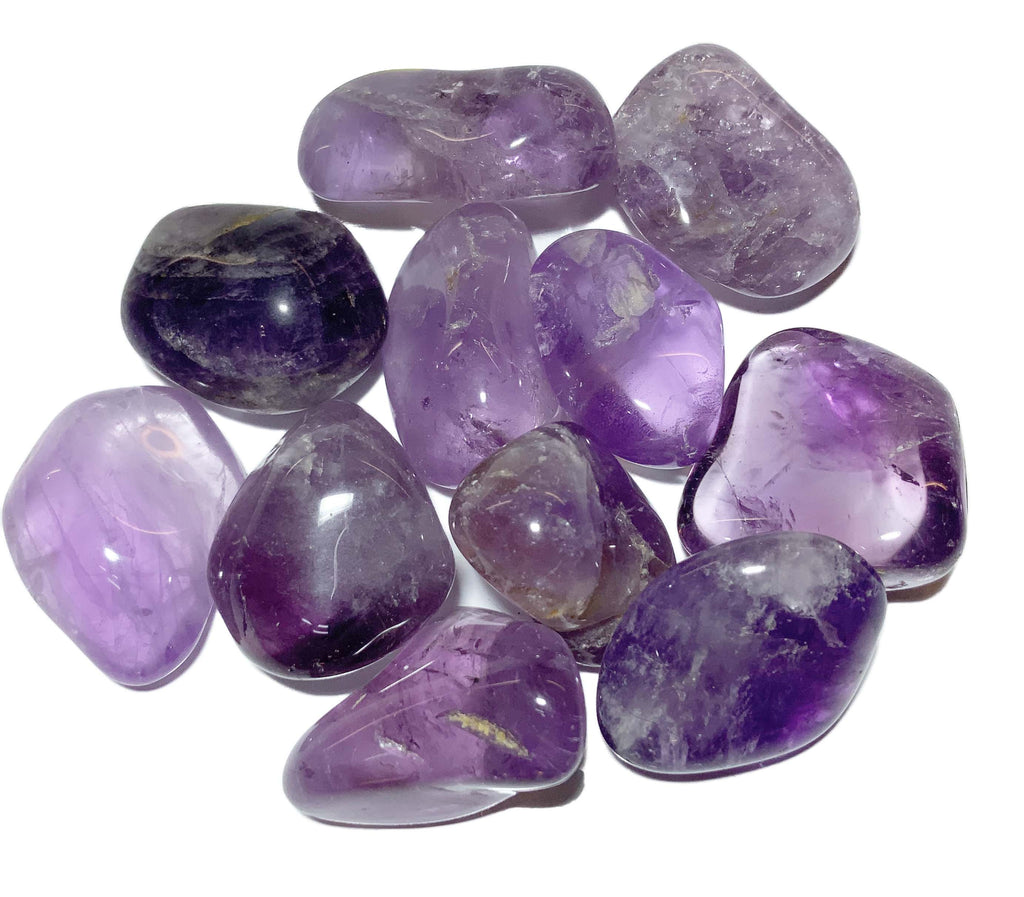 Sammelbild von Amethyst Trommelsteinen