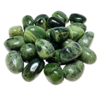 Sammelbild von Nephrit Jade Trommelsteinen