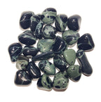 Sammelbild von Patcholi Obsidian Trommelsteinen