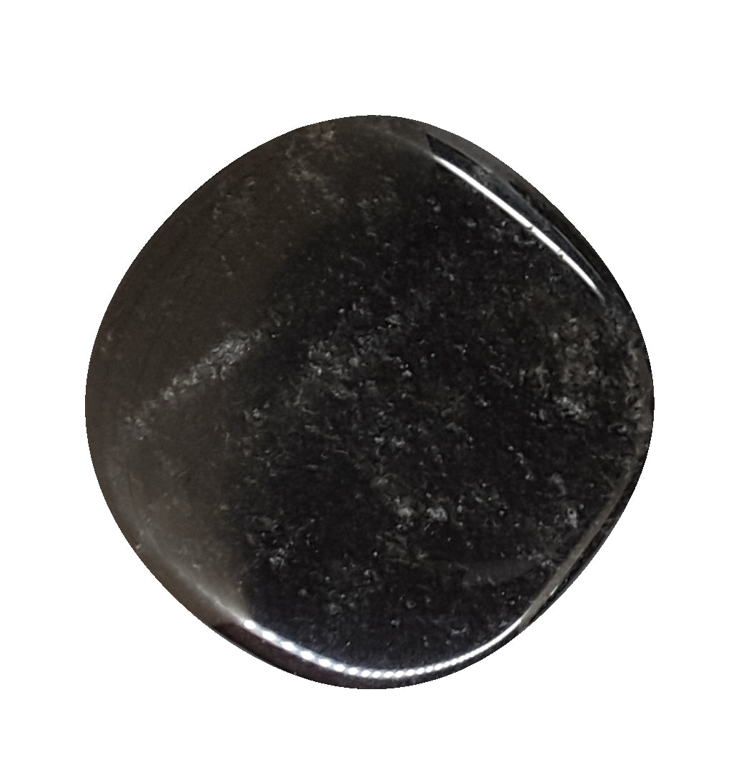 Silberobsidian Scheibenstein
