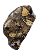 Boulderopal Anhänger mit Silber-V-Öse