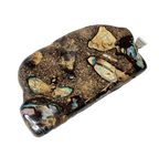 Boulderopal Anhänger mit Silber-V-Öse