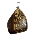 Boulderopal Anhänger mit Silber-V-Öse