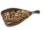 Boulderopal Anhänger mit Silber-V-Öse