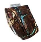 Boulderopal Anhänger mit Silber-Röhrchenöse