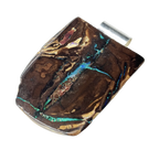 Boulderopal Anhänger mit Silber-Röhrchenöse
